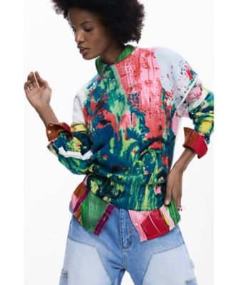 アーティ柄のセーター 26SWJFX6 | Desigual (Women