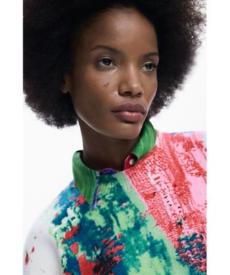 アーティ柄のセーター 26SWJFX6 | Desigual (Women