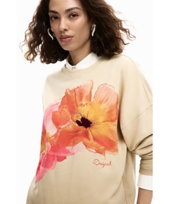 花柄のスウェット 26SWSK05 | Desigual (Women)/デシグアル