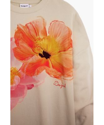 花柄のスウェット 26SWSK05 | Desigual (Women)/デシグアル