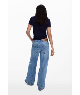 大きな花のTシャツ 26SWTK03 | Desigual (Women)/デシグアル