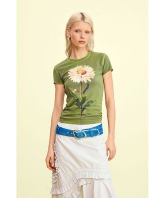 ＜Desigual (Women)＞タイトフィット　マルガリータ　Ｔシャツ　２６ＳＷＴＫＸＯ