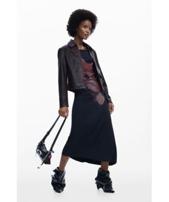 ピクセルフラワーのミディドレス 26SWVW10 | Desigual (Women