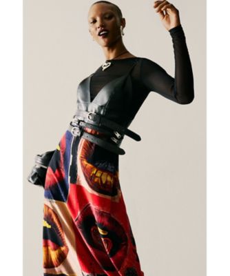 アートグラフィック ストラップワンピース 2in1 26SWVWX4