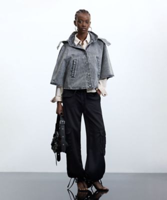 デニムポンチョ 26WAID09 | Desigual (Women)/デシグアル