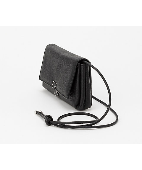 IACUCCI>アバ ウォレットショルダー CERVO ブラック IACUCCI>アバ ウォレットショルダー CERVO ブラック