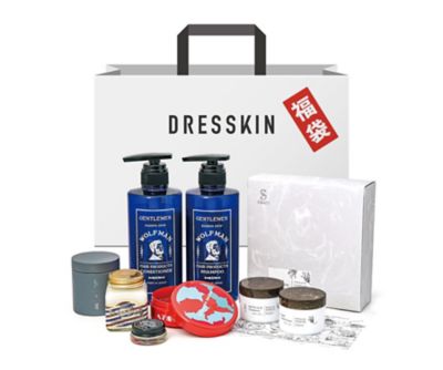 １月２日 月 振替 １月１０日 火 京都 ６階 メンズ雑貨 お受取り ドレスキン ヘアケア ボディケアアイテム７点セット 店頭お受取り 新春福袋 紳士 ﾌｸﾌﾞｸﾛ スペシャルパック の通販 伊勢丹オンラインストア