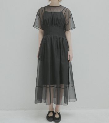 Ｓｈｅｅｒ　Ｇａｔｈｅｒｅｄ　Ｗａｉｓｔ　Ｄｒｅｓｓ　２７Ｓ６５５１４