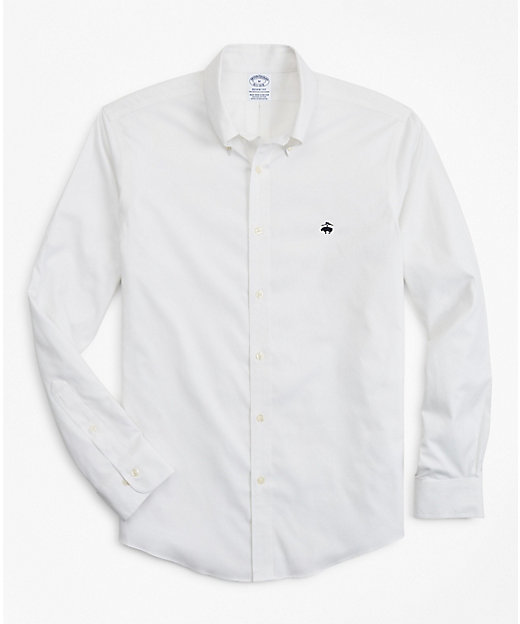 ブラザーズ GF ストレッチコットン スポーツシャツ Regent Fit 100159181 ホワイト トップス