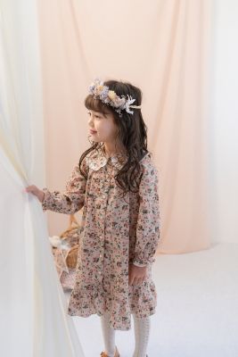 june little closet Petal dress ワンピース/80 - ベビー服(女の子用