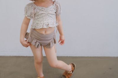 ＜三越伊勢丹/公式＞ june little closet(Baby & Kids)/ジューン リトルクローゼット Swim wear - frill earth flower ベビー用水着【三越伊勢丹/公式】