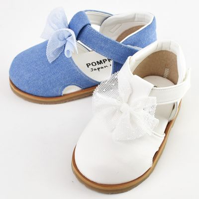 ＜POMPKINS (Baby&Kids)＞チュールリボンサンダル