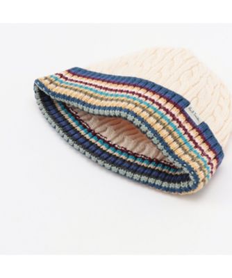 新品 未使用Paul Smith ケーブル編みニット カシミヤ混 M ベージュ PRODIGAL カシミヤ 100％ メンズ 細ケーブル柄 セーター 日本製 M L