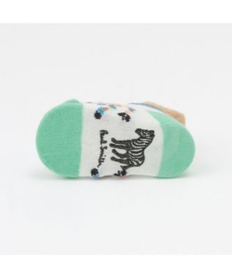ゼブラ柄ベビーソックス 2953410 | Paul Smith Junior