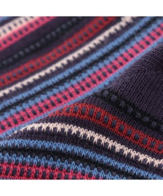 立体ボーダークルーソックス 2953416 | Paul Smith Junior