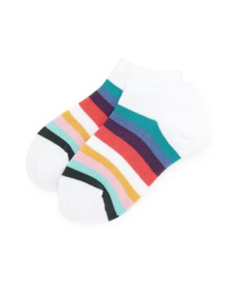 ＜Paul Smith Junior (Baby&Kids)＞アーティストストライプショートソックス　２９６１４３５
