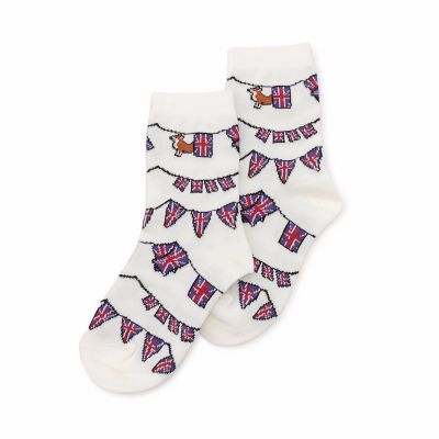 フラッグコーギークルーソックス 2963435 | Paul Smith Junior