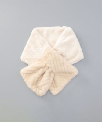 ＜ANTEPRIMA (Women)＞フェイクファー差込みマフラー（ＷＡＳＨ）　２ＡＮ　６００９２ー１１