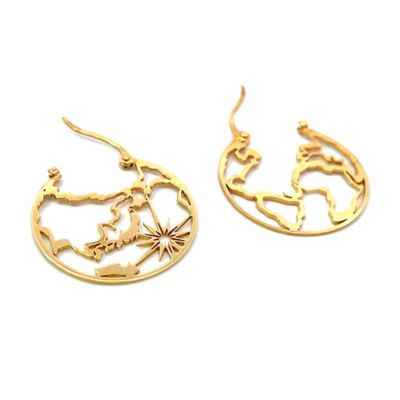 新宿伊勢丹店限定　ＥＡＲＴＨ　ＯＰＥＮＷＯＲＫ　ピアス　２ＧＰ０９１７