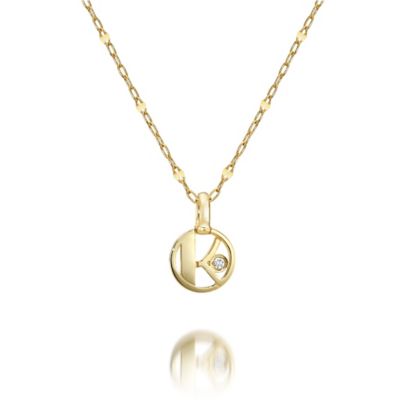 ＜STAR JEWELRY (Women)＞ＩＮＩＴＩＡＬ　ＳＴＡＲ　チャーム（Ｋ）　２ＪＮ０９８１