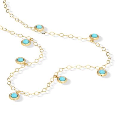 ＴＵＲＱＵＯＩＳＥ　ＣＩＲＣＬＥ　ネックレス　２ＪＮ１０１８