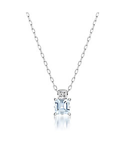 STAR JEWELRY (Women)/スタージュエリー ＡＱＵＡＭＡＲＩＮＥ＆ＤＩＡＭＯＮＤ　ネックレス