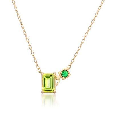 ＜STAR JEWELRY (Women)＞ＧＲＥＥＮ　ＬＩＮＫＳ　ネックレス　２ＪＮ１０２６
