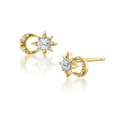 a*o様 スタージュエリー　クロッシングスター　ダイヤモンド　ゴールドブレスレッ CROSSING STAR SETTING DIAMOND NECKLACE 0.1ct(2ZN2477)K18