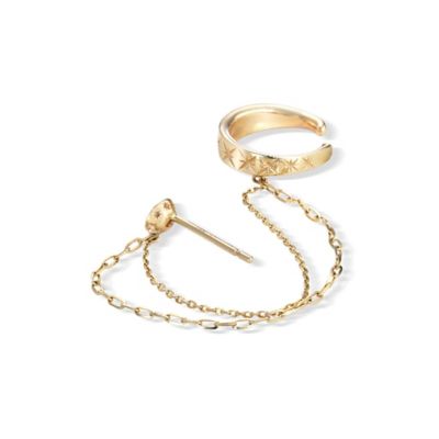 ＣＨＡＩＮ　ピアス＆イヤーカフ　※シングル　２ＪＰ０９２５