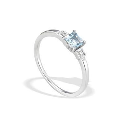 ＡＱＵＡＭＡＲＩＮＥ＆ＤＩＡＭＯＮＤ　リング