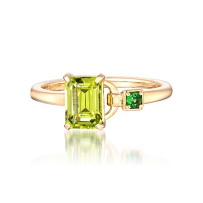 ＜STAR JEWELRY (Women)＞ＧＲＥＥＮ　ＬＩＮＫＳ　リング　２ＪＲ０５６４