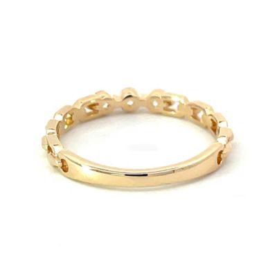 ＷＨＩＴＥ　ＳＡＰＰＨＩＲＥ　ＣＨＡＩＮ　リング　２ＪＲ０５６９