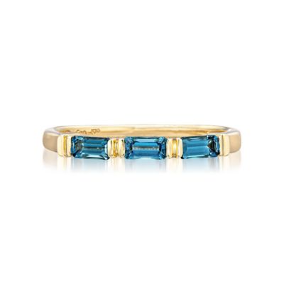 STAR JEWELRY (Women)/スタージュエリー ＢＬＵＥ　ＴＯＰＡＺ　ＳＱＵＡＲＥ　リング　２ＪＲ０５７１