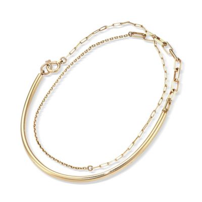 ＜STAR JEWELRY (Women)＞ＨＡＬＦ　ＢＡＮＧＬＥ　ブレスレット　２ＪＵ０３２３
