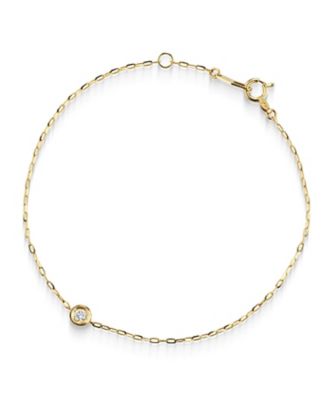 ＜STAR JEWELRY (Women)＞Ｋ１０　ブレスレット　ＤＩＡＭＯＮＤ　ＢＲＡＣＥＬＥＴ　２ＪＵ０３５９