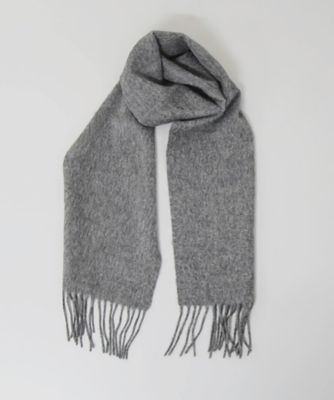 カシミヤ 無地プチマフラー（幅20cm） 2LV 60030 | LANVIN