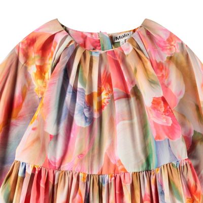 花柄七分袖ワンピース　Ｃｉｅｒａ　９３２６　Ｂｅ　ａ　Ｔｕｌｉｐ　２Ｓ２５Ｅ２０９