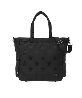 【送料無料】PORTER/ポーター FLAG 2WAY TOTE BAG 867ー17101 ブラック 旅行用かばん・バッグ【三越伊勢丹/公式】