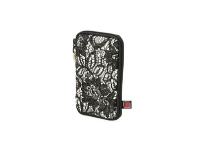 ARTISAN&ARTIST (Women)/アルティザン・アンド・アーティスト クラシック・モノトーン 大きめサイズのスロージュエリーポーチ 2WP-CM736 BLK