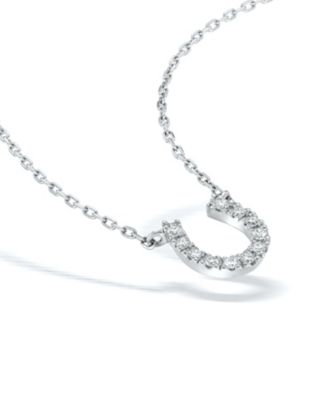 DIAMOND HORSESHOE NECKLACE 2XN0456 