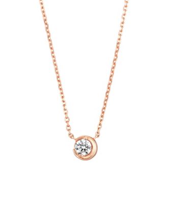 ＜STAR JEWELRY (Women)＞ＭＯＯＮ　ＳＥＴＴＩＮＧ　ネックレス　２ＺＮ２０６４