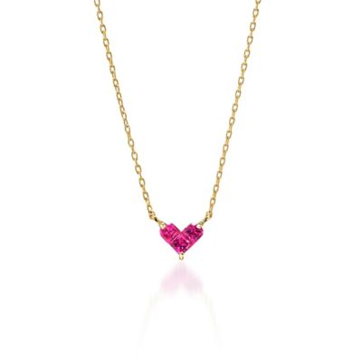 ＜STAR JEWELRY (Women)＞ＭＹＳＴＥＲＩＯＵＳ　ＨＥＡＲＴ　ネックレス（Ｓ）２ＺＮ２０６５