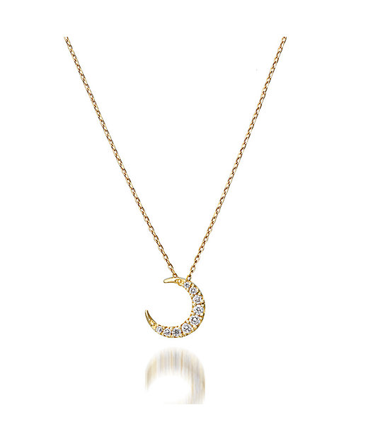 DIAMOND MOON ネックレス 2ZN2425 | STAR DIAMOND MOON ネックレス 2ZN2425 | STAR