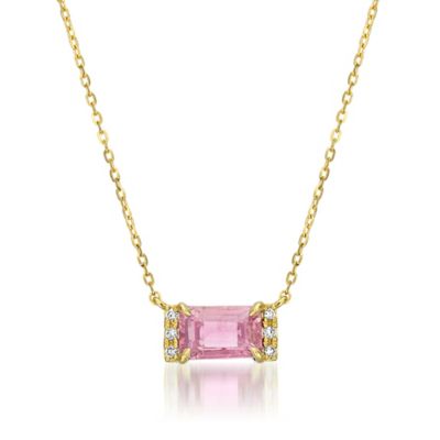 ＜STAR JEWELRY (Women)＞ＰＩＮＫ　ＴＯＵＲＭＡＬＩＮＥ　ネックレス