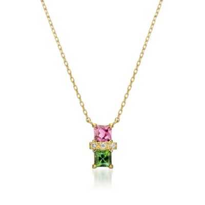 ＜STAR JEWELRY (Women)＞ＳＱＵＡＲＥ　ＴＯＵＲＭＡＬＩＮＥ　ネックレス