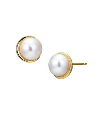 ＜STAR JEWELRY (Women)＞ＰＥＡＲＬ　ＭＯＯＮ　ピアス　２ＺＰ１４２５