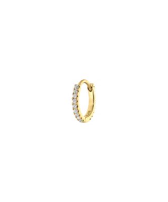 ＜STAR JEWELRY (Women)＞ＣＬＩＣＫ　ＨＯＯＰピアス（Ｓ）※シングル　２ＺＰ１５５９