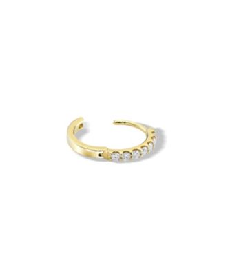 K18 ピアス DIAMOND CLICK HOOP PIERCED