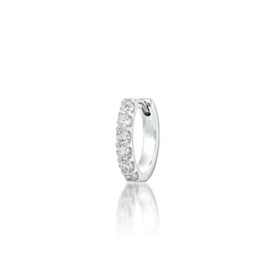 ＜STAR JEWELRY (Women)＞ＤＩＡＭＯＮＤ　ＣＬＩＣＫ　ＨＯＯＰ　ピアス　※シングル