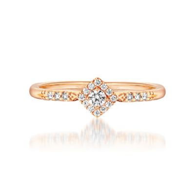 ＜三越伊勢丹/公式＞ STAR JEWELRY (Women)/スタージュエリー DIAMOND SQUARE HALO リング 指輪【三越伊勢丹/公式】